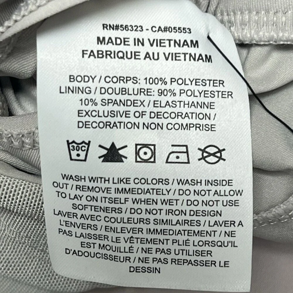 NWT Nike Women's Shorts Medium One Dri-FIT Mid-Rise 3" Brief-Lined DX6010-012 - Picture 10 of 15